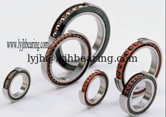 China Angle contact ball bearing 7017C or 7017A5 dimension:80x125x22mm, Single Universal supplier