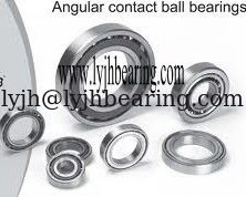China Angle contact ball bearing 7203C or 7203A5 dimension:17x40x12mm,7200 bearing series supplier