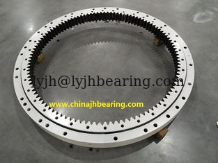 China 142DBS101Y four point contact ball Slewing bearing 1750x1424x120mm with internal gear supplier