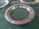 VLA200844N turntable bearing  838.1x634x56mm with external gear and ring with flange supplier