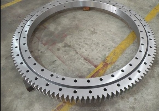 China RKS.324012324001 crossed roller Slewing bearing with external gear ,980x1289.5x114 mm supplier