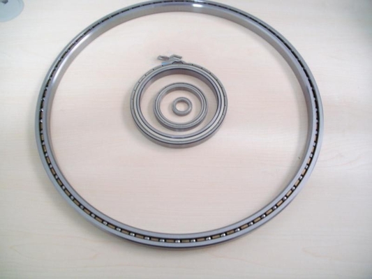 China KC050AR0 thin section bearing GCr15 steel material, 5x5.75x0.375 inch size supplier