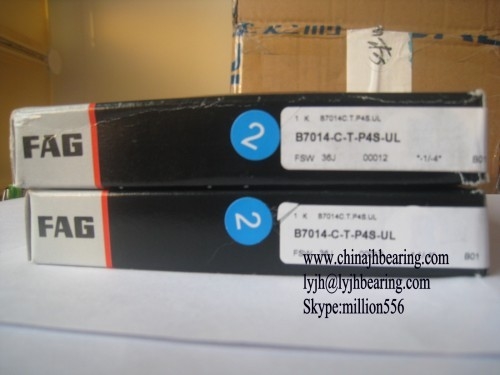 China JHB Bearing B7014-C-T-P4S-UL Machine tool main spindle bearing,FAG Original,I70x110x20mm supplier