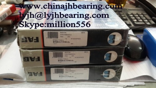 China FAG B7020-C-T-P4S-UL main spindle bearing 100x150x24MM,P4 Grade,15 degrees Contact Angle supplier