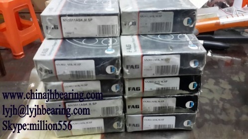 China NN3011-AS-K-M-SP Cylindrical roller Bearing,55X90X26mm, SP precision grade,two row roller supplier