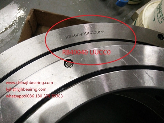 China RB40040 UUCC0 Crossed roller bearing used for Robot rotating parts  510x400x40 mm in stocks supplier