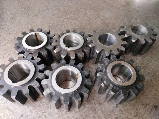 China Spur Pinion gear Generate External Teeth Matched Slewing Bearing supplier