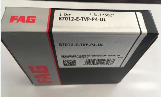 China B7012-E-TVP-P4-UL FAG original machine tool spindle bearing with polyamide cage 60x95x18mm in stocks supplier