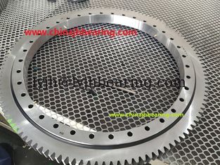 China Slewing ball bearing E 750.20.00.B with size 742.3x572x56mm with external teeth supplier