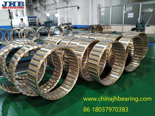 China Cylindrical roller bearing 480x700x218 mm NNU4096MAW33 bearing brass cage for Gear drives supplier