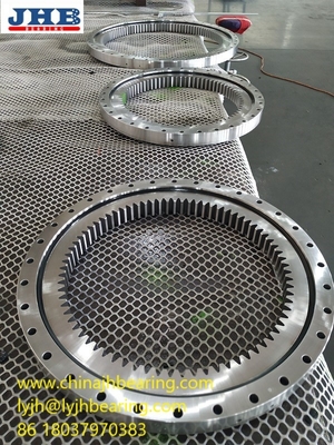 China RKS.161.14.0544 crossed roller Slewing bearing with external teeth,474x640.8x56 mm supplier