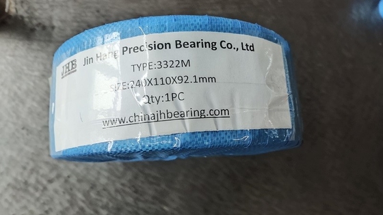 China Double Row Angular Contact Ball Bearing 3322M  110 X 200 X 69.8mm For Pump Shaft supplier