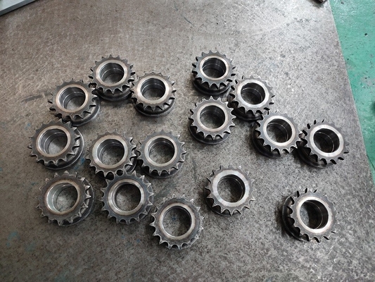 Steel Sprocket  86x46x35mm With External Teeth 16PCS Quench Teeth Long Lifetime supplier