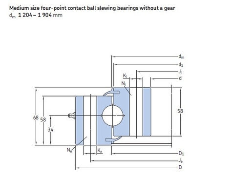 RKS.060.25.1314 four point contact ball slewing ring bearings factory from China supplier,1229x1399x68mm supplier