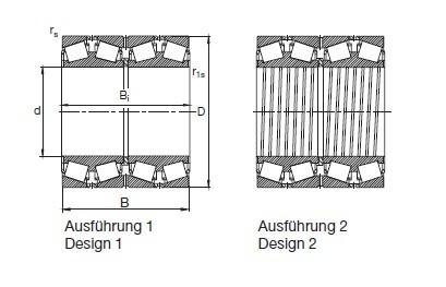 M224749DW.710.710D four row tapered roller bearing,120.65x174.625x1439.703 mm supplier