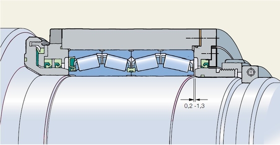 FAG 802052 four row tapered bearing technology paremeter and application supplier