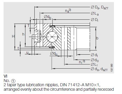 VI160288N slewing ring supplier,VI160288N slewing bearing with internal gear supplier