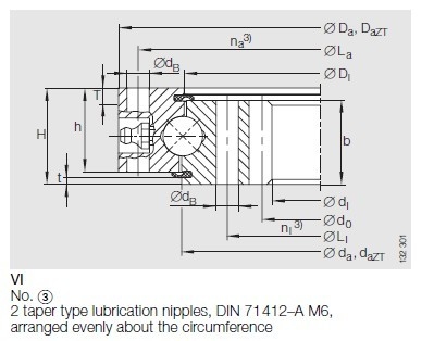 VI160420N slewing ring supplier, VI160420N slewing bearing with internal gear supplier