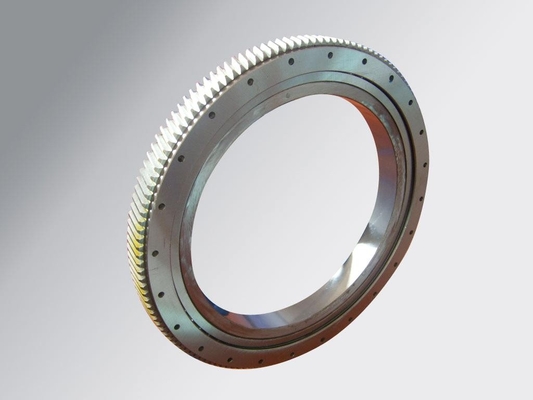 MTE-145T 4-point contact ball slewing bearing with external teeth,MTE-145T slewing ring supplier