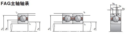 FAG B7015-E-T-P4S-UL Machine tool main spindle bearing,75x115x20mm,Made in Germany,stock supplier