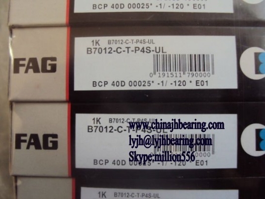 B7012-C-T-P4S-UL Machine tool main spindle bearing,FAG Original,ISOP4 Grade,60x95x18mm supplier