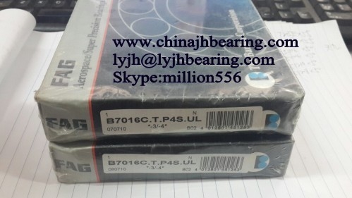 FAG B7016-C-T-P4S-UL Machine tool main spindle bearing,80x125x22mm,P4 Grade,stock supplier