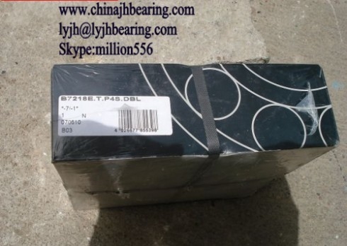 B7218-E-T-P4S-DBL main spindle bearing 90x160x30 mm,P4 Grade,B7218.E.T.P4S.DBL bearing supplier