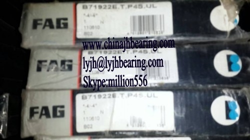 B71922-E-T-P4S-UL main spindle bearing 110x150x20mm,P4 Grade,in pairs or sets,stock supplier