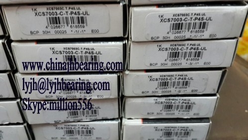 XCS7003-C-T-P4S-UL Angular contact Ball Bearing 17x35x10mm,ceramic ball with seal supplier
