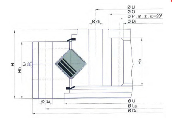 I.1770.50.17.D.1-RV slewing ring,I.1770.50.17.D.1-RV slewing bearing supplier in China supplier