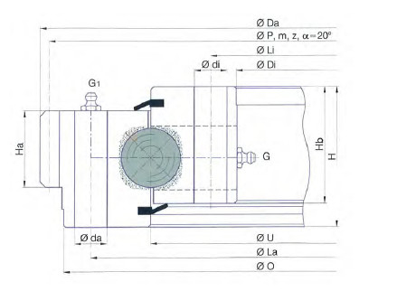 E.1380.32.15.D.1 bearing dimension:1380x1100x114 mm,long life,low noise,OEM required supplier