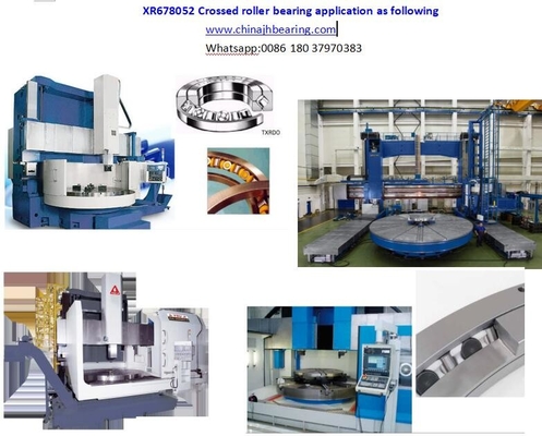 Crossed Roller Bearing Xr678052 For Vertical Turning Lathes /Centers In Stock supplier