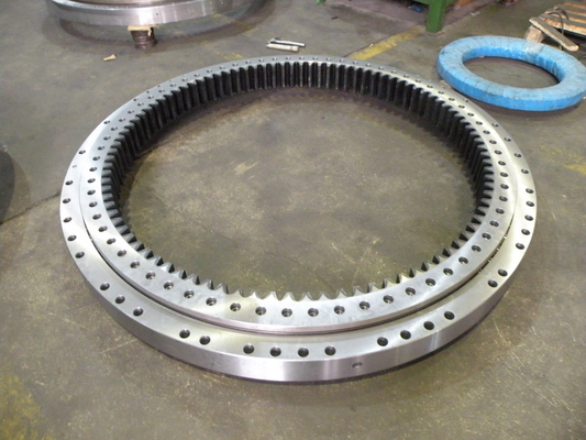 RKS.21 0541 Single row four-point contact ball slewing bearings,434x640x56mm supplier