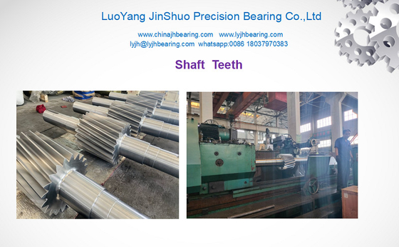 Material 18CrNiMo Gear Teeth Shaft With 25pcs Teeth For Gearbox Reducer supplier