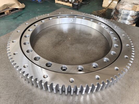 Four Point Contact Ball Turntable Ring Bearings STE-730  41.85X28.75X3.25 Inch Size supplier