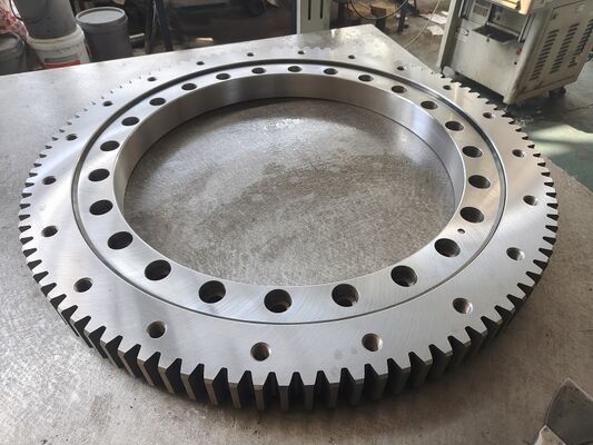 Four Point Contact Ball Turntable Ring Bearings STE-730  41.85X28.75X3.25 Inch Size supplier