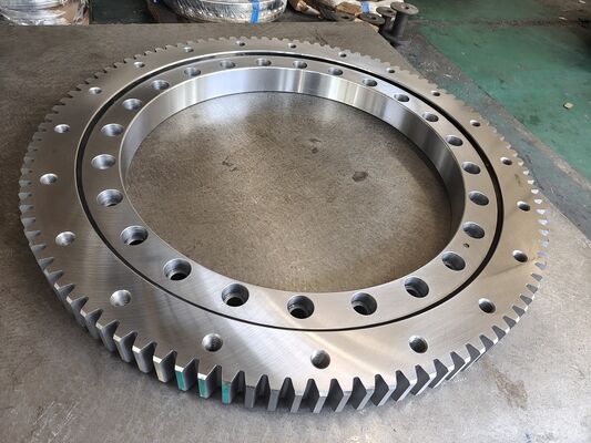 Four Point Contact Ball Turntable Ring Bearings STE-730  41.85X28.75X3.25 Inch Size supplier