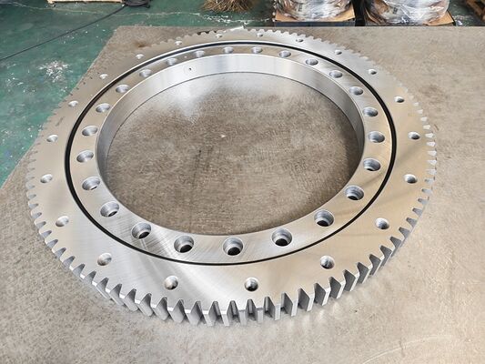 Four Point Contact Ball Turntable Ring Bearings STE-730  41.85X28.75X3.25 Inch Size supplier