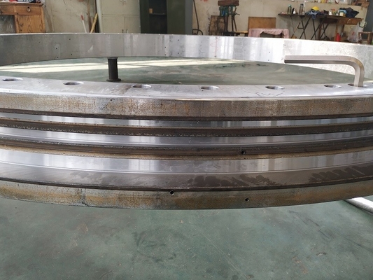 Double row  ball slewing bearing with teeth 4548.6x3970x187mm for heavy duty industry machine supplier