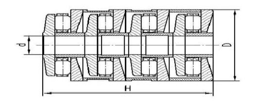 Special tandem bearing for petroleum screw drilling tools   T4AR2866 M4CT2866   28X66X107.5mm supplier