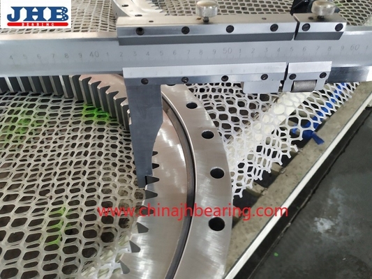 Communications equipment use RKS.162.14.0744 crossed roller Slewing bearing 816*649.2*56mm supplier