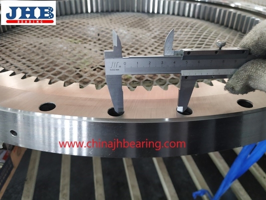 Communications equipment use RKS.162.14.0744 crossed roller Slewing bearing 816*649.2*56mm supplier