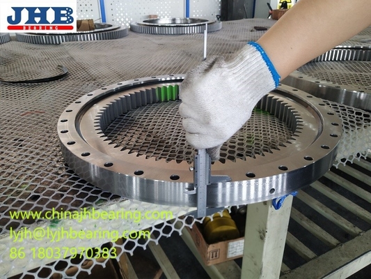 RKS.162.16.1534 Slewing bearing with gear 1402x1619x68 mm  galvanizing processing treatment supplier
